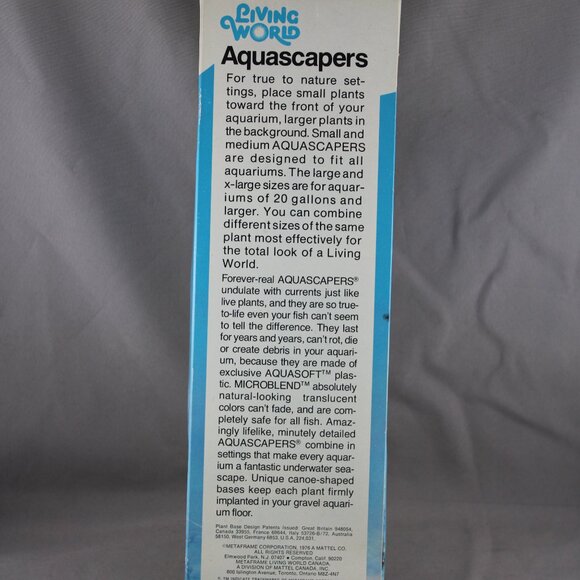 Vintage Aquarium Plant - Water Sprite by Aquascapers - New In Package - Picture 6 of 7